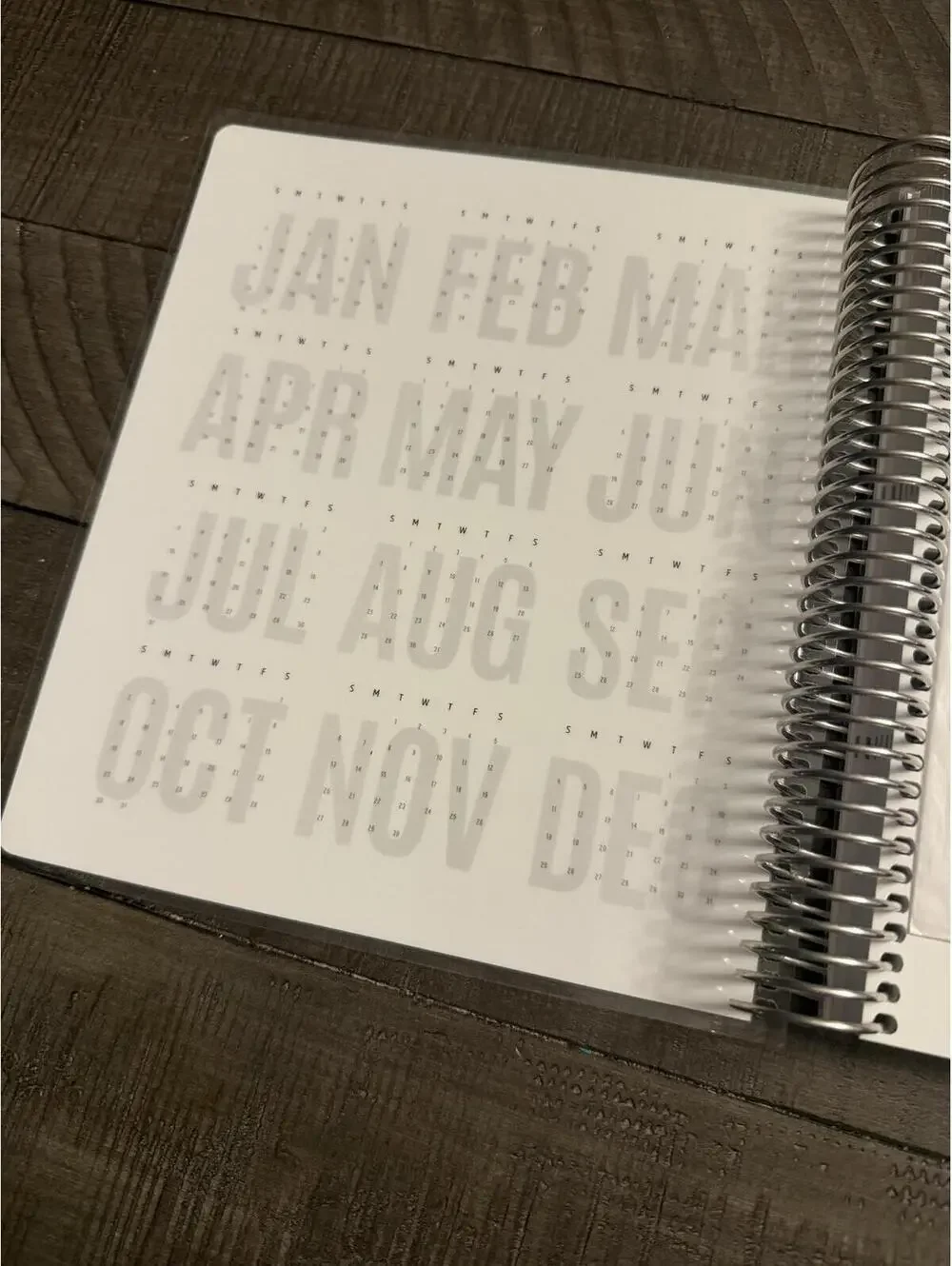 Cocoa Daisy Undated weekly/monthly planner